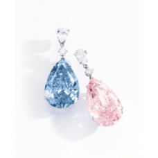 Sotheby’s sold Colored-Diamond Earrings for $57.4 Mln.